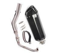 Sistema Completo Di Scarico Per Motocicletta, Silenziatore Con Testa Modificata E Catalizzatore Per Yamaha YZFR125 YZF R125 2017 2018 2019 2020