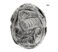 Sistema completo di sostituzione dei capelli umani Toupee da uomo in pizzo fr...