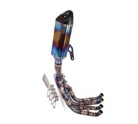 Sistema Completo Escape Moto Modified Titanium Alloy Front Link Pipe Muffler Motorcycle Exhaust Per S1000R S 1000 R 2021-2022