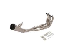 Sistema Completo Escape Moto Modified Titanium Alloy Front Link Pipe Muffler Motorcycle Exhaust Per S1000R S 1000 R 2021-2022