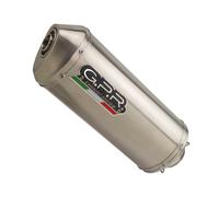 Gpr Exclusive Sistema Di Linea Completa Omologato Satinox Mt-07 14-16 Euro 3
