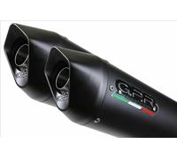 Sistema Completo Omologato GPR Scarico Suzuki RMZ 250 2004-2005 Furore Nero