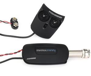 Sistema con pickup e preamplificatore Fishman Matrix Infinity VT, formato stretto