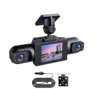 Sistema Dashcam per auto 4K UHD anteriore 1080P laterale posteriore, copertura a 360 gradi, display IPS da 3,16 pollici, sensore di movimento, registrazione del ciclo, DVR a 4 canali per la guida