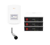 Sistema di accumulo con inverter Solis 5kW e batteria Dyness 15.36kWh