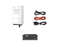 Sistema di accumulo con inverter Solis S6-EH1P6K-L-PLUS e batteria Pylontech ...