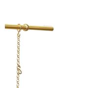 Sistema di aggancio per quadri Clip-Rail Gallery, Kit for appendere quadri in ottone con anello a D e filo for vari display di varie dimensioni(1.3m(51.2") Rod)