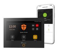 Sistema di Allarme Casa WiFi GSM 4G con Schermo Touch Kit Antifurto Wireless per
