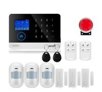 Sistema di allarme, Di Allarme GSM Rilevatori Wireless Smart Home, Controllo APP Con Messaggio Gratuito(W2B3)