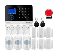 Sistema di Allarme, Di Allarme GSM Rilevatori Wireless Smart Home, Controllo APP Con Messaggio Gratuito(W2B6)