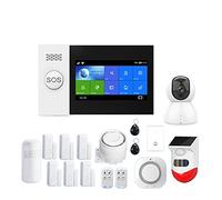 Sistema di allarme di sicurezza, PG-107 Tuya Wireless Wifi GSM di allarme ladro for la casa IP Telecamera PIR Kit sicurezza del sensore movimento App Controllo(C)