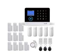 Sistema di allarme domestico, Di Allarme Di Sicurezza Domestica GSM Con Tastiera Wireless E Sensore Di Movimento Antifurto TUYA APP Telecomando Smart Kit