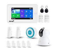 Sistema di allarme, Il di allarme supporta e antifurto for la sicurezza domestica intelligente compatibile con Tuya IP Camrea(Set J)
