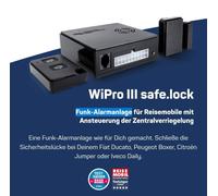 Sistema di allarme Thitronik 101050 WiPro III safe.lock compatibile con...