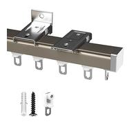 Sistema di alluminio lucido della pista della ferrovia del singolo della pista del du pesante per il montaggio liscio del soffitto o della parete ideale per l'installazione facile pesante s