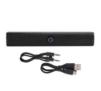 Sistema di altoparlanti da gioco con bassi potenziati, soundbar stereo alimentata tramite USB con controllo del volume digitale e connettività
