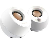 Sistema di altoparlanti desktop moderno Creative Pebble con alimentazione USB 2.0 (Bianco)