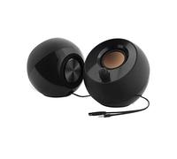 Sistema di altoparlanti desktop moderno Pebble con alimentazione USB 2.0 (Nero)