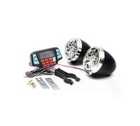 Sistema di altoparlanti e amplificatori per moto impermeabile, mini ricevitore stereo da montare sul