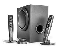 SISTEMA DI ALTOPARLANTI WAVEMASTER Stax BT - 2.1 canali - Connettività Bluetooth e cablata - Riflesso dei bassi, Bluetooth, Grigio, Nero