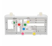 Sistema di Apprendimento per Chitarra Aiuto Didattico Aiuto per L'allenamento degli Accordi di Ukulele Popolare per Principianti (SILVER)