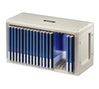 Sistema di archiviazione rack per cd hama 20 plastica grigio 1 pz l x a p