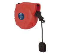 Sealey Cavo Bobina Sistema Retrattile 10m 1 X 230V Presa CRM101