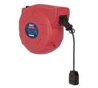 Sistema Di Avvolgicavo Sealey Retrattile 25M 1 X 230V Presa CRM251
