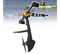 Sistema di azionamento a pedale per kayak con dispositivo di propulsione e timone, migliora l'esperienza di pesca e nautica