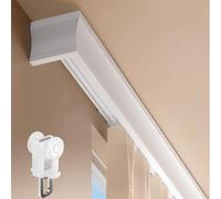 Sistema di binari per tende a soffitto con binario singolo scorrevole liscio per la divisione della stanza e il miglioramento della privacy