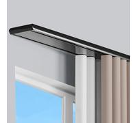 Sistema di binari per tende doppie per montaggio a parete a soffitto Soluzioni per privacy scorrevoli pesanti