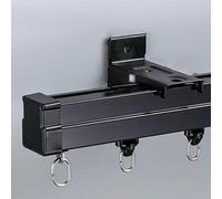 Sistema di binari per tende flessibili da soffitto, montaggio a parete, asta curva per divisori, tende da doccia, lunghezza 5,2 m