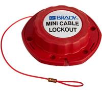 Sistema di Bloccaggio Con Cavo in Nylon Miniaturizzato, 100mm x 2.44 m x 45mm, Rosso