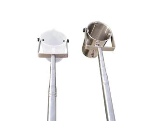 Sistema di campionamento dell'acqua - Bicchiere a pendolo da 500 ml, mestolo per raccolta di acqua potabile, kit per test sulle acque reflue profonde (0,61-1,5 m, plastica durevole)