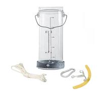 Sistema di campionamento dell'acqua da 5 l, mestolo a pendolo, bicchiere oscillante in plexiglass ispessito, ideale per campionamento della qualità dell'acqua e monitoraggio ambientale, durevole ed