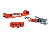 Sistema di cinghie di ancoraggio 35 mm x 2,5 m 1000/2000 daN 3 pezzi Fitzel A...