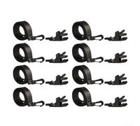 Sistema di cintura a bobina per piscina con presa seghettata e connessione a cinghia rinforzata, progettata per durare e compatibilità con varie coperture solari per piscine (morsetto 8 + corda 8)