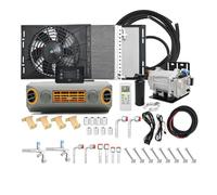 Sistema di climatizzazione universale con compressore elettrico 12V/24V for camion e camper(12V cooling)