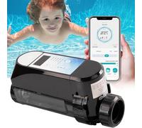 Sistema di clorazione dell'acqua salata con controllo intelligente dell'app, cloratore elettrolitico del sale, Wi-Fi integrato e display di salinità