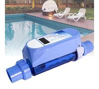 Sistema di clorazione dell'acqua salata per piscine, Wi-Fi e telecomando con app, pannello digitale intelligente per una facile manutenzione della piscina