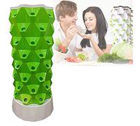 Sistema di Coltivazione idroponica a Torre, Sistema di Coltivazione idroponica a Torre da 6/8/10 Piani, Sistema di Coltivazione Indoor a Torre Verticale per Erbe aromatiche fresche, Frutta e