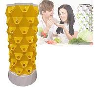 Sistema di Coltivazione idroponica a Torre, Sistema di Coltivazione idroponica a Torre da 6/8/10 Piani, Sistema di Coltivazione Indoor a Torre Verticale per Erbe aromatiche fresche, Frutta e