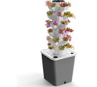 Sistema di Coltivazione idroponica, Coltura idroponica in Interni, Torre di Coltivazione idroponica, Torre di Coltivazione Verticale a 6 Strati per 30 Piante con Pompa dell'Acqua Mobile e se