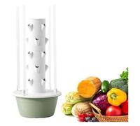 Sistema di coltivazione idroponica da interno, Kit da giardino a torre idroponica for interni, sistema di coltivazione verticale 20-36 piante con luci a LED