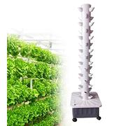 Sistema di coltivazione idroponica - Kit da giardino verticale per interni con fori per acquaponica domestica, soluzione efficiente per la coltivazione delle piante