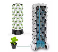 Sistema di Coltivazione idroponica, Kit per Sistema di Coltivazione idroponica, Sistema di Coltivazione Indoor, Torre di Coltivazione Verticale con Pompa di idratazione, Timer, Adattatore, l