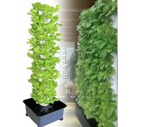 Sistema di Coltivazione idroponica Senza Terra, sistemi di Coltivazione idroponica, Kit di Coltivazione aeroponica a Torre per Erbe aromatiche, Frutta e Verdura (45 Fori)
