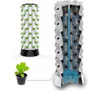 Sistema di Coltivazione idroponica, Sistema di Coltivazione a Torre idroponica, Sistema di Coltivazione idroponica da Giardino, Sistema di Coltivazione idroponica a Torre Verticale, con Pomp