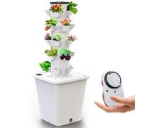 Sistema di Coltivazione idroponica, Sistema di Coltivazione idroponica, 30 baccelli, fioriera da Giardino Verticale, Torre idroponica, Kit per Giardino Intelligente da Interno, Kit di coltiv