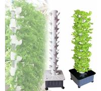 Sistema di Coltivazione idroponica, Sistema di Coltivazione idroponica a Torre con 15 Strati e 45 Fori, Sistema di piantagione idroponica, Sistema di piantagione Verticale idroponica, Torre